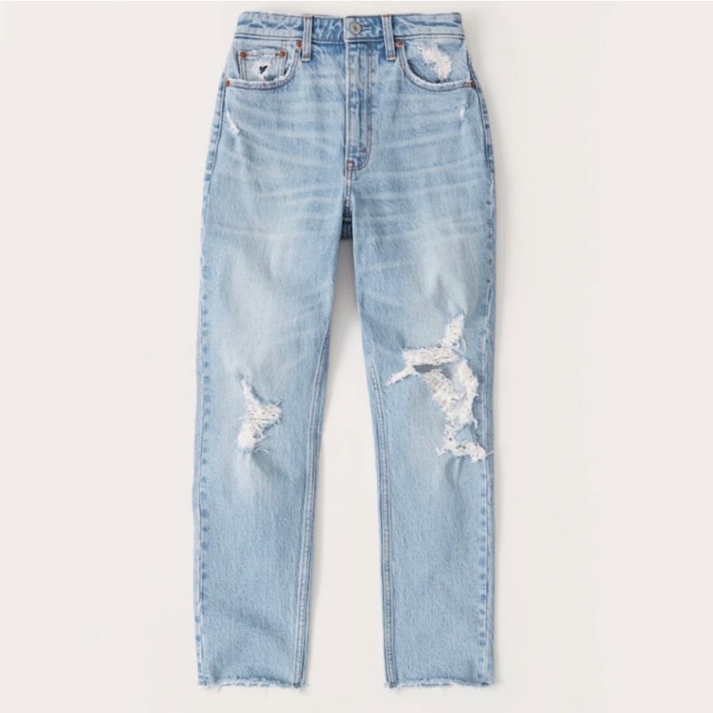 Abercrombie and Fitch Curve Love The Mom Jeans